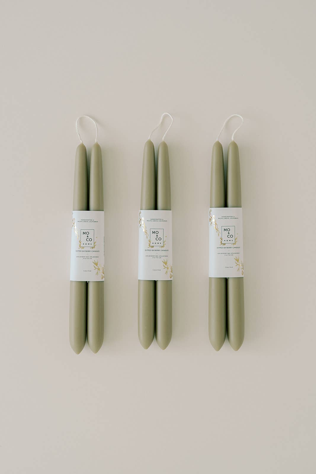 Candles Bayberry Dipped Taper