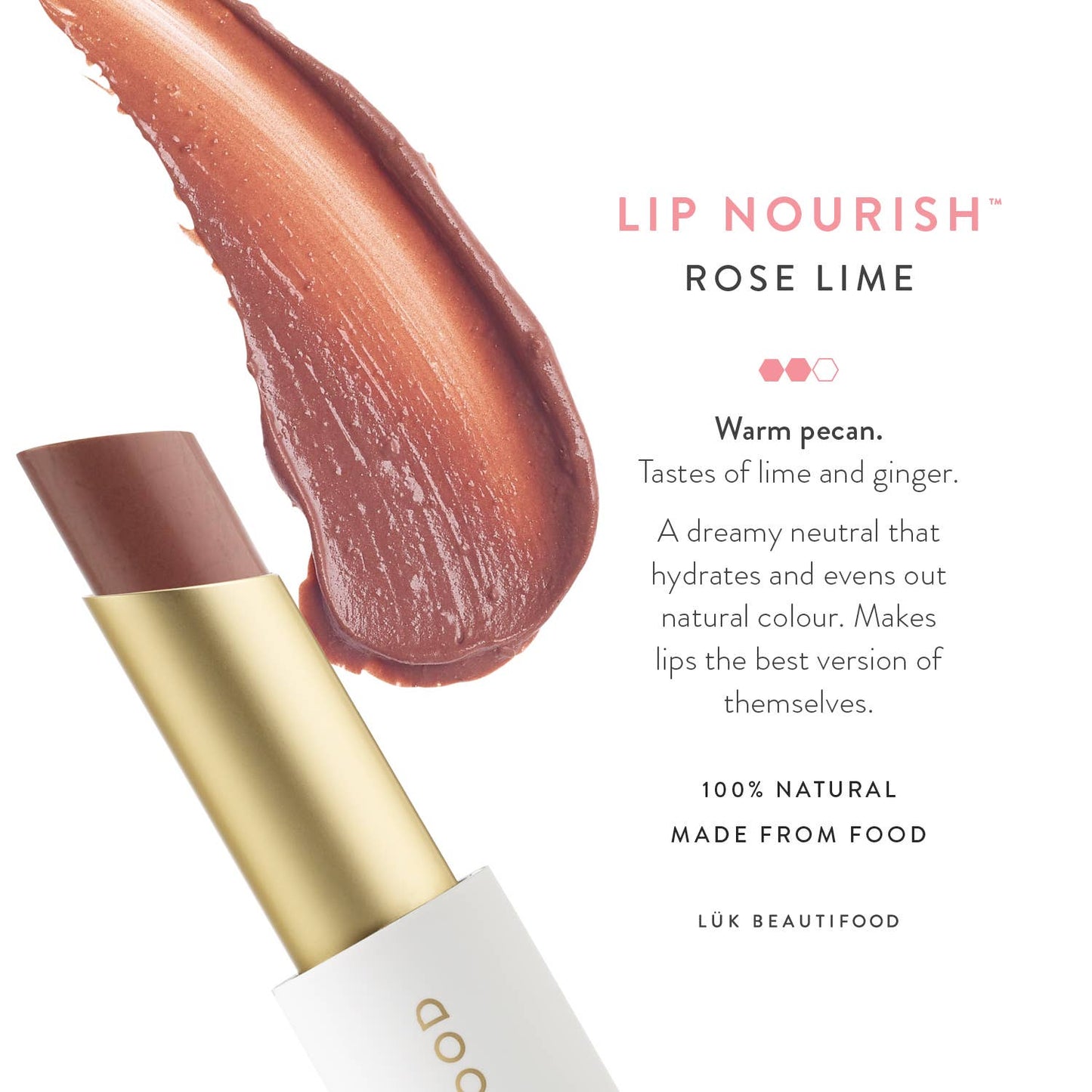 Lip Nourish™ Lipstick - Rose Lime