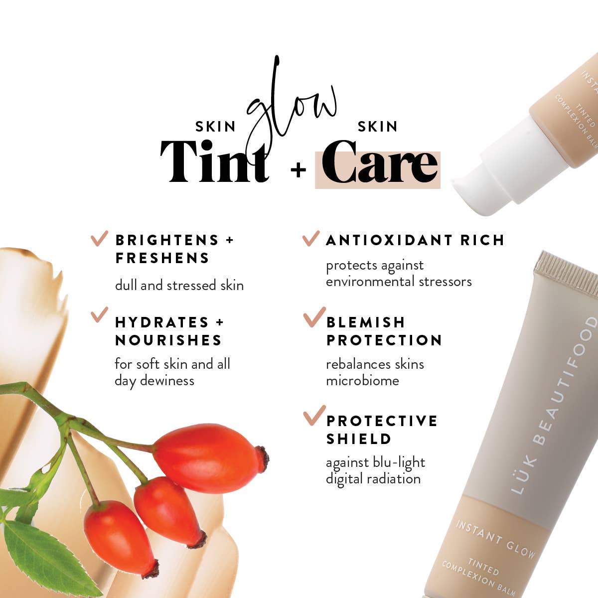 NUDE 4 (Medium) - Instant Glow Tinted Complexion Balm 30ml