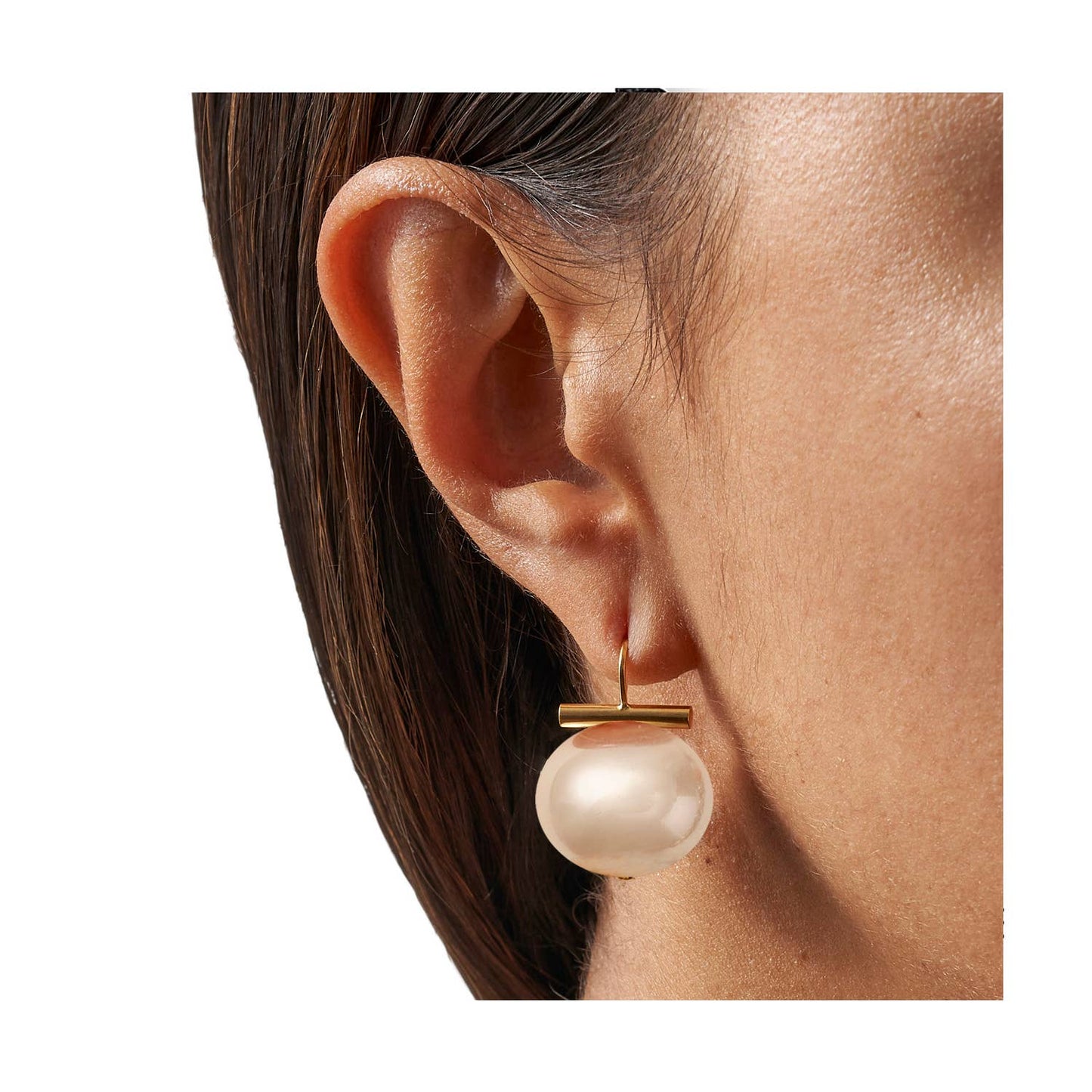 Statement Making Large Pebble Pearls
: Salmon coral