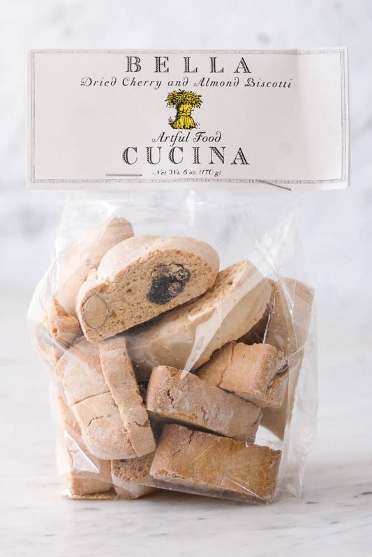 Dried Cherry & Almond Biscotti Bag - 6oz