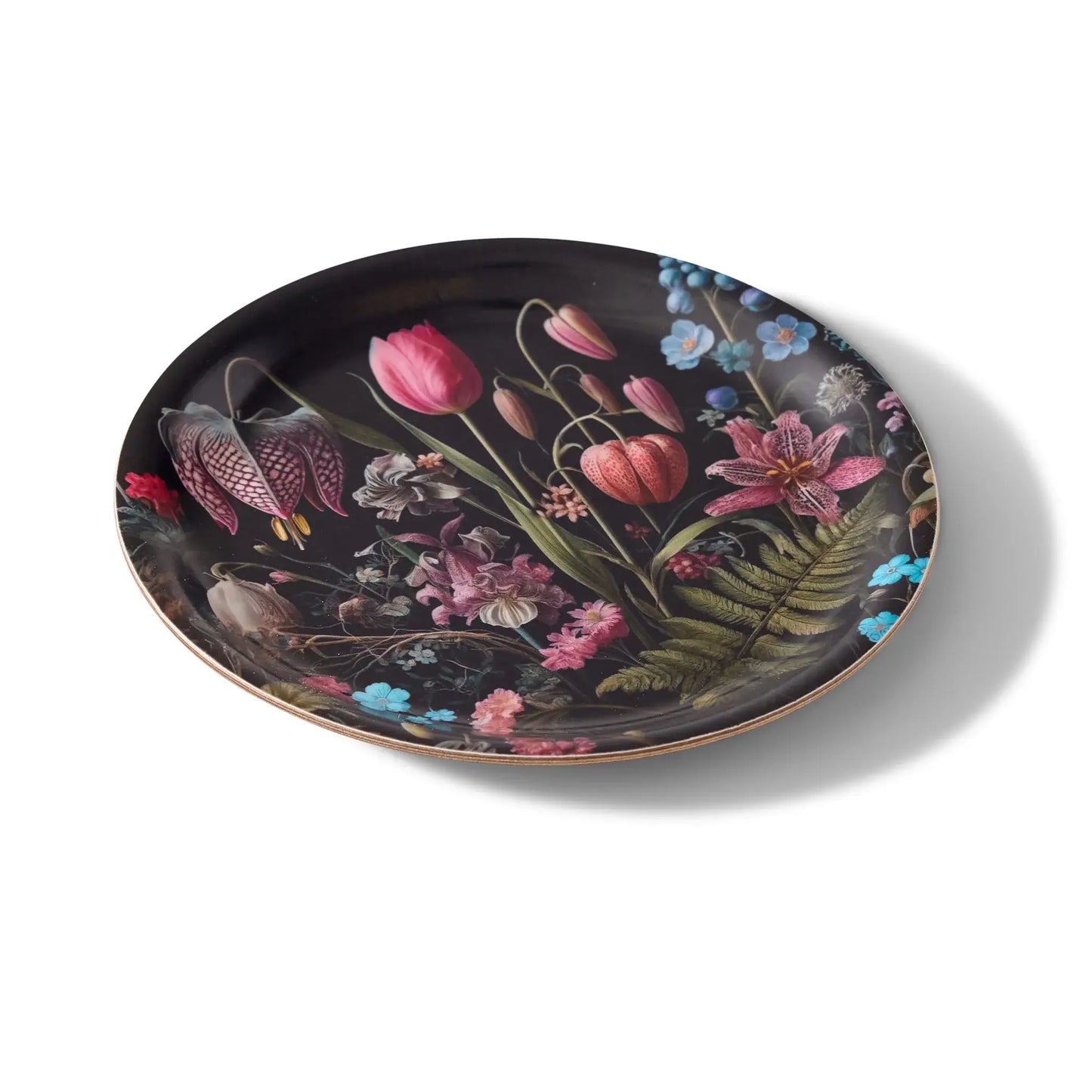 Kings Flower Mini Birchwood Tray