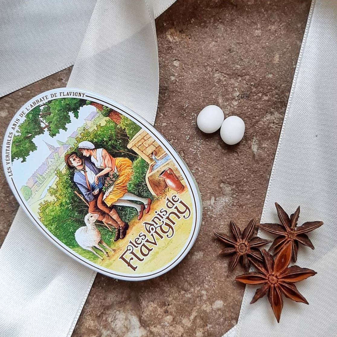 Anis De Flavigny Candies in Oval Tins