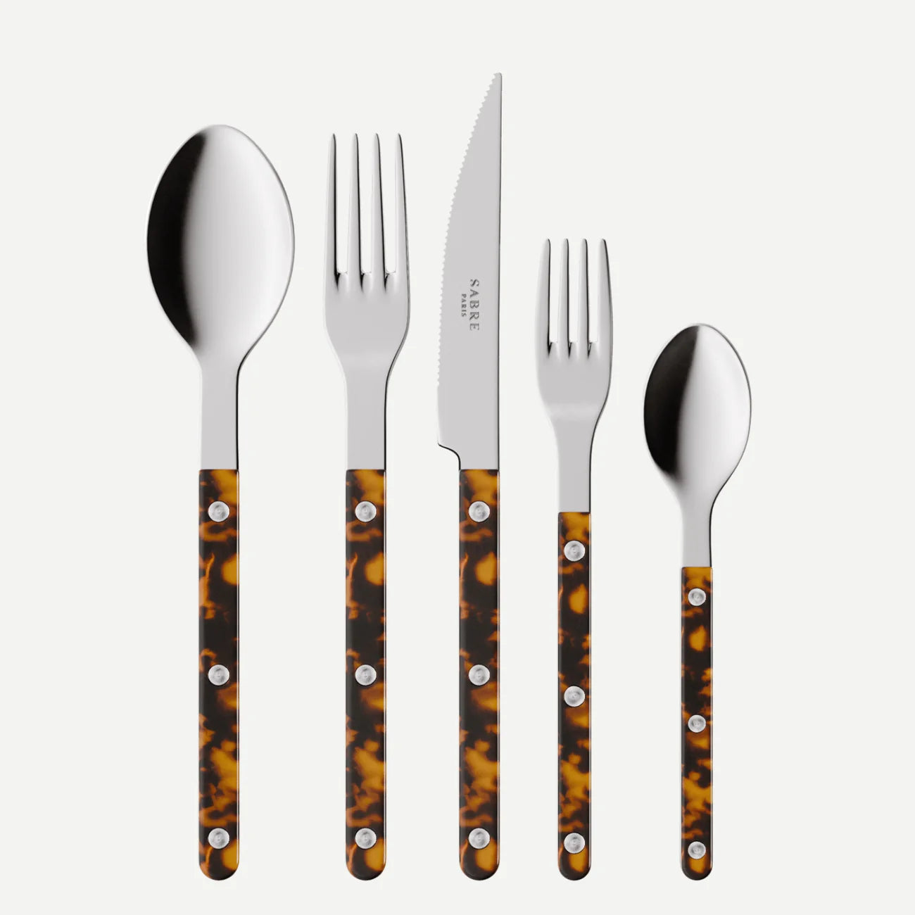 Bistrot 5 Piece Place Setting Tortoise