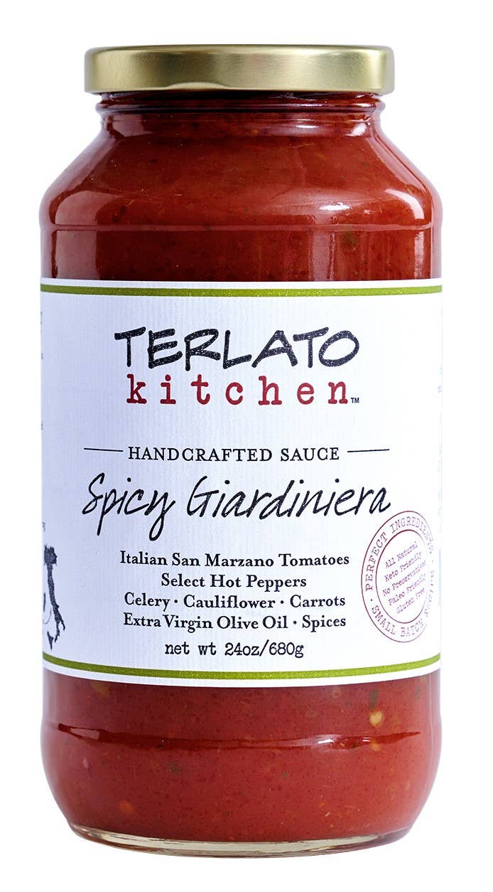 Spicy Giardiniera Pasta Sauce