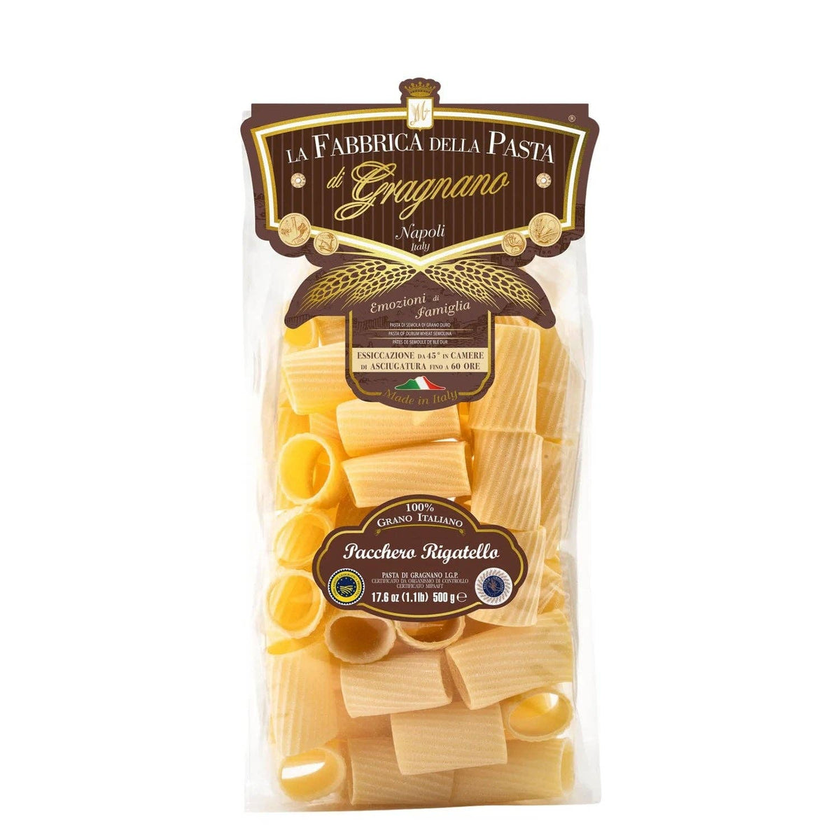 Pacchero Rigatello by La Fabbrica della Pasta