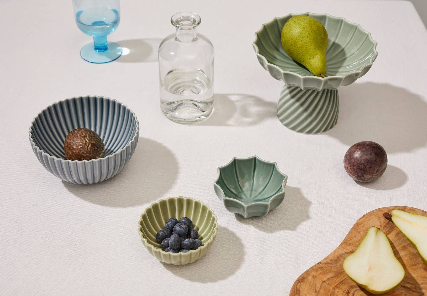 Samsurium Mini Bowls Wasabi & Spruce, set of 2 pcs.
