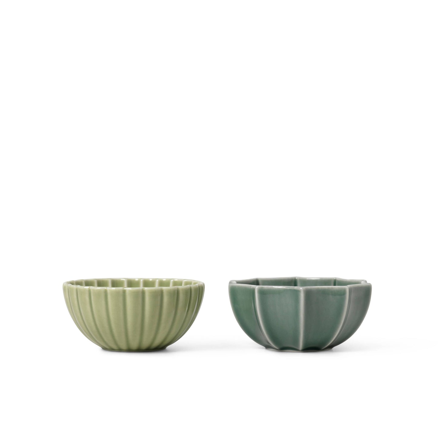 Samsurium Mini Bowls Wasabi & Spruce, set of 2 pcs.