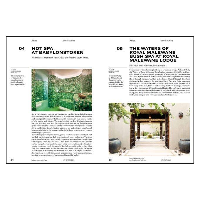 Book - 150 Spas You Need to Visit