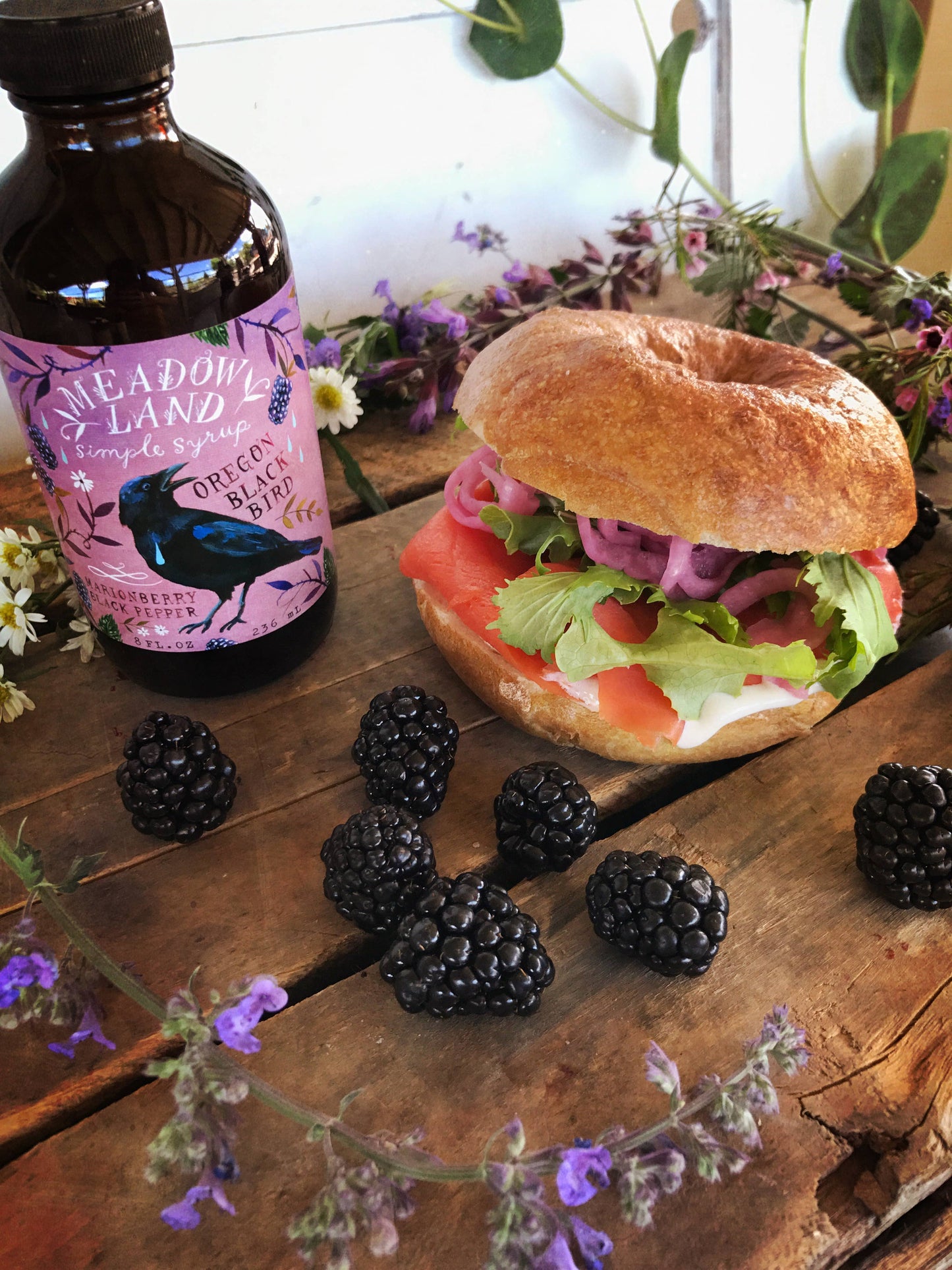 Oregon Black Bird Simple Syrup