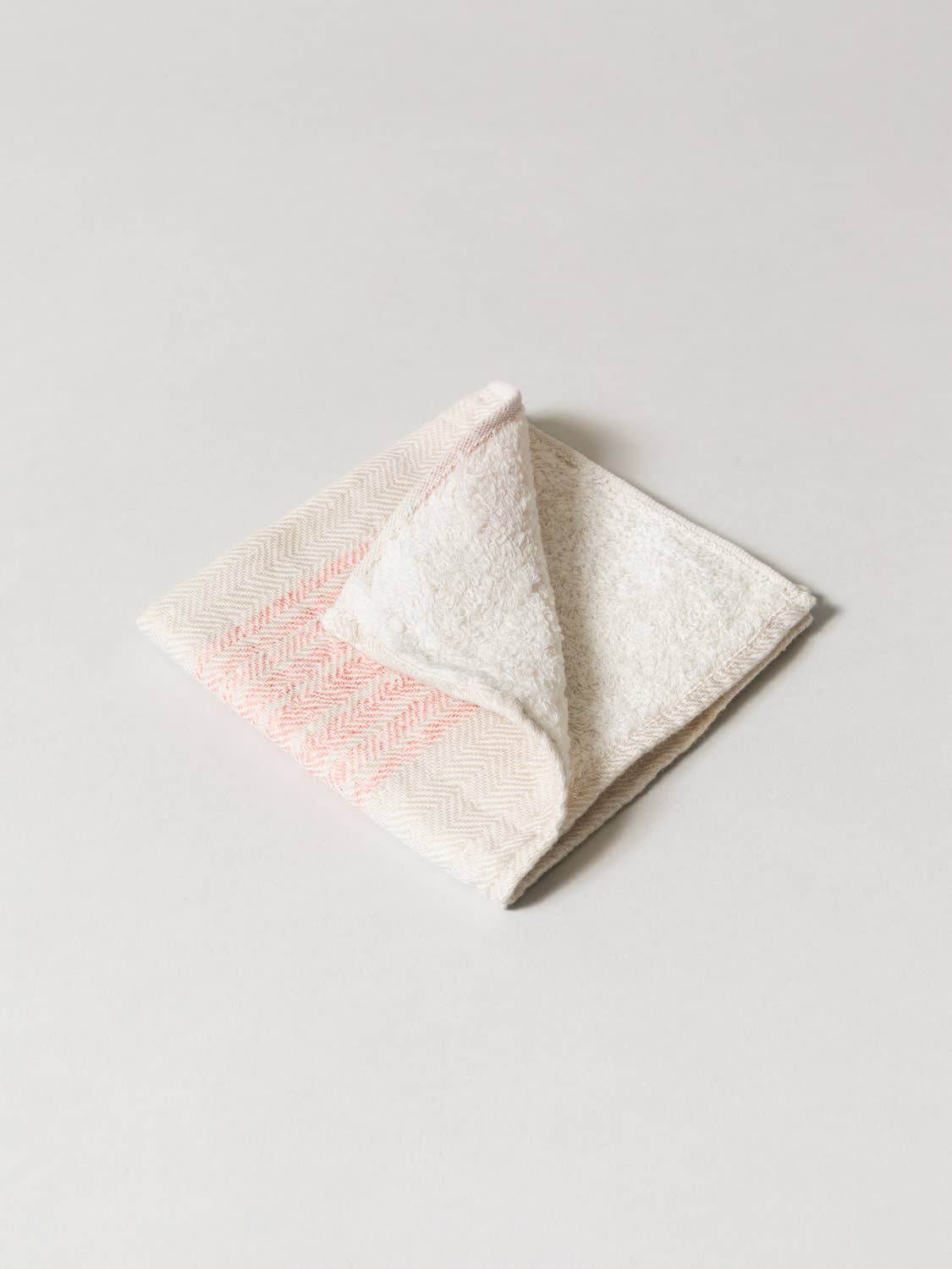 Flax Line Organics Towel - Pink-Beige: Hand Towel (M)