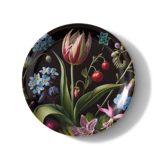 Forget-Me-Nots Mini Birchwood Tray