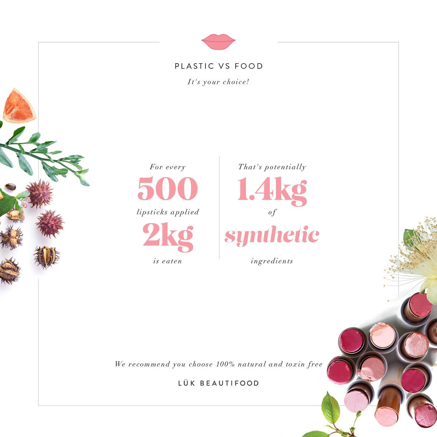 Lip Nourish™ Lipstick - Rose Lime