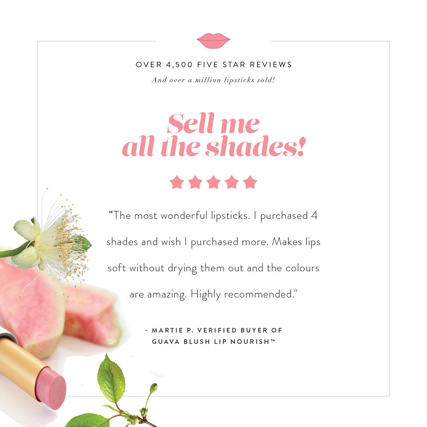 Lip Nourish™ Lipstick - Rose Lime