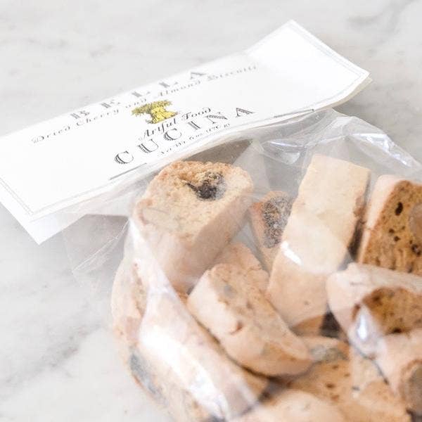 Dried Cherry & Almond Biscotti Bag - 6oz