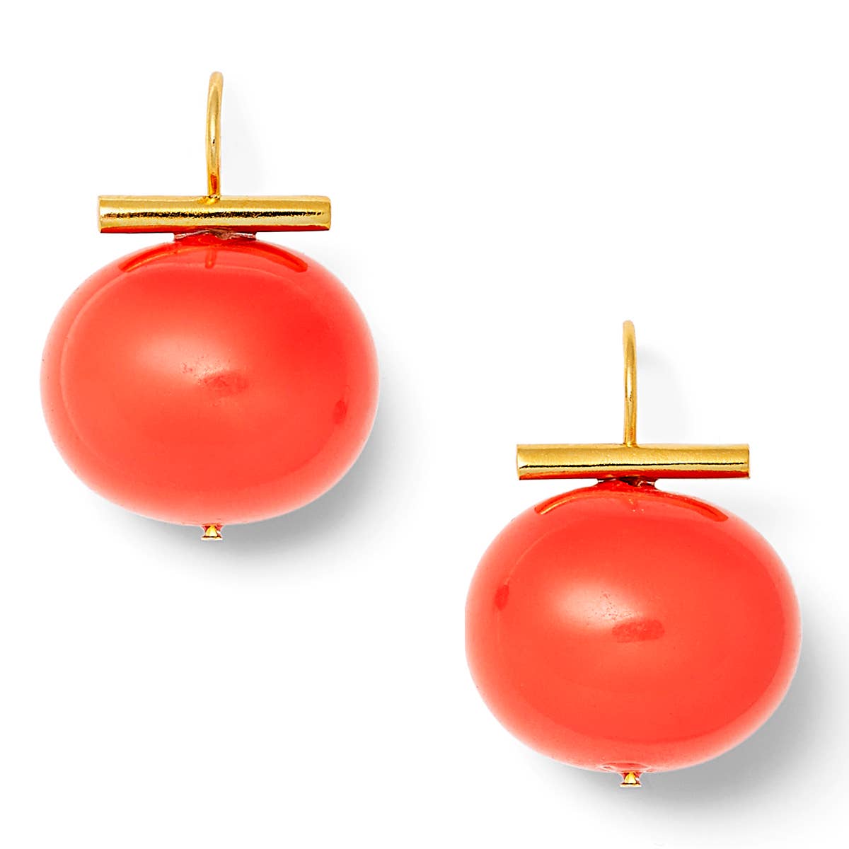 Statement Making Large Pebble Pearls
: Salmon coral