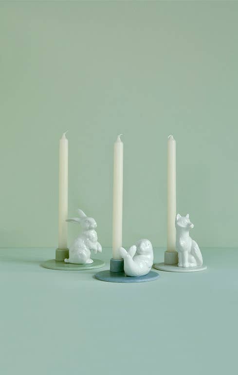 Sweet Stories Fox Candlestick