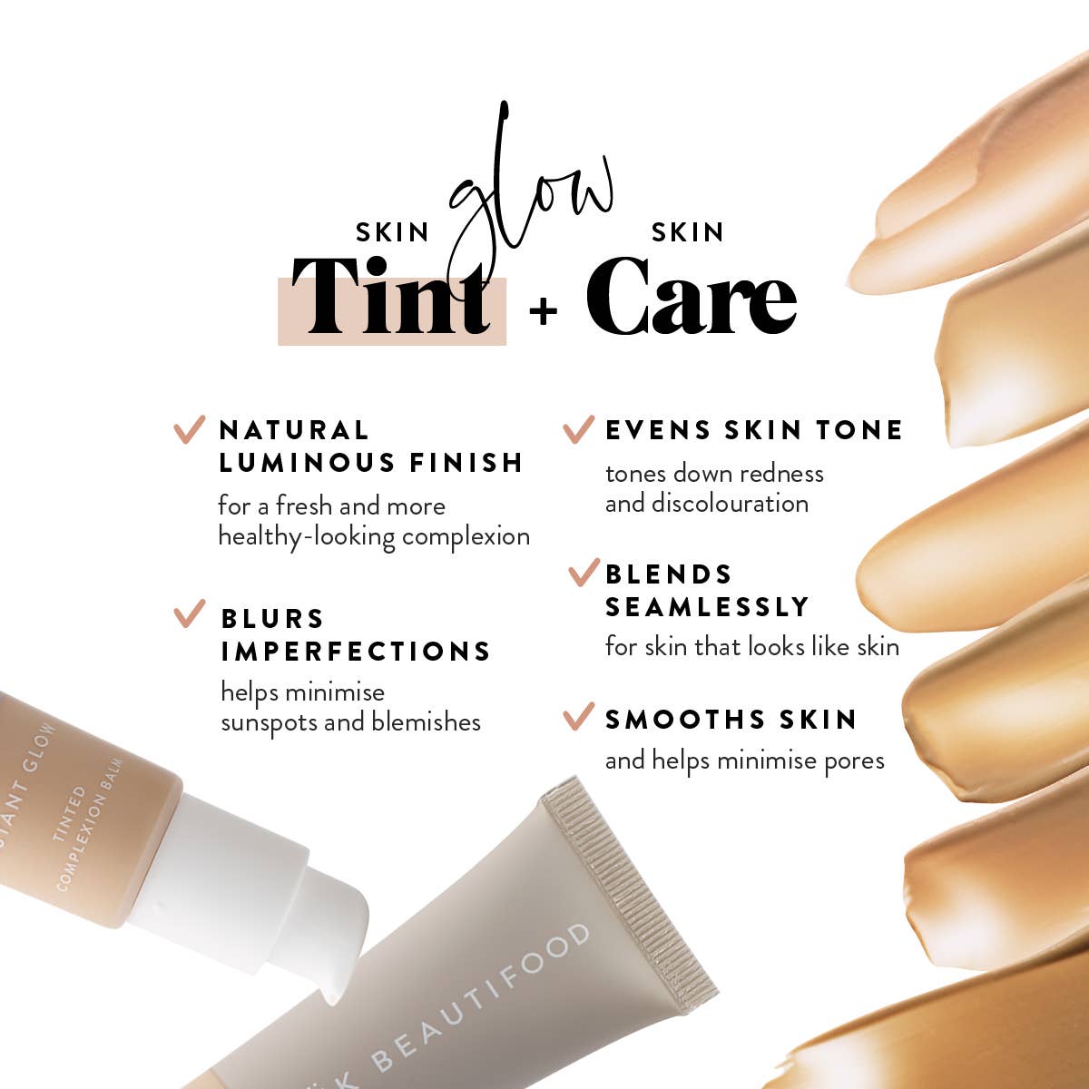 NUDE 4 (Medium) - Instant Glow Tinted Complexion Balm 30ml