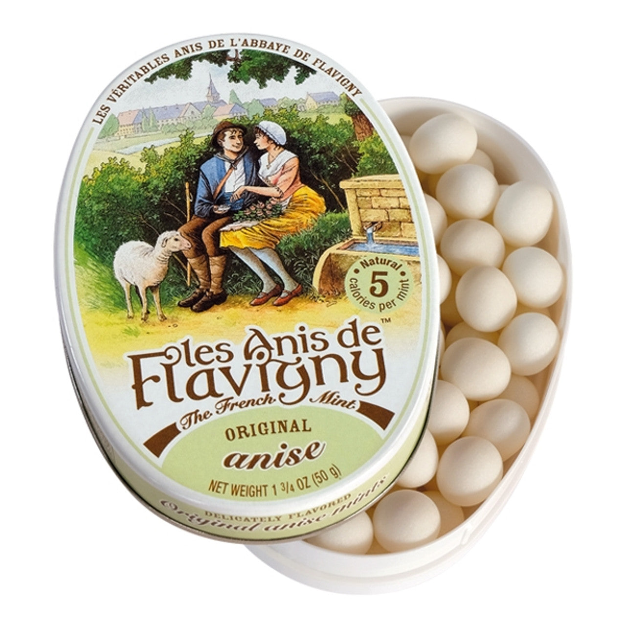 Anis De Flavigny Candies in Oval Tins