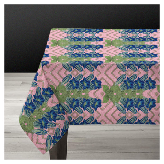 Tablecloth Blue Flower Large