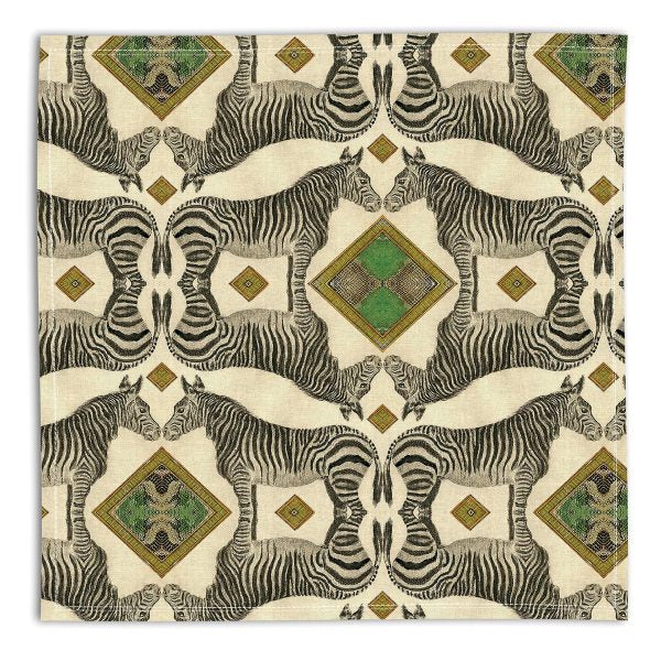 Napkin Zebra Set of 4
