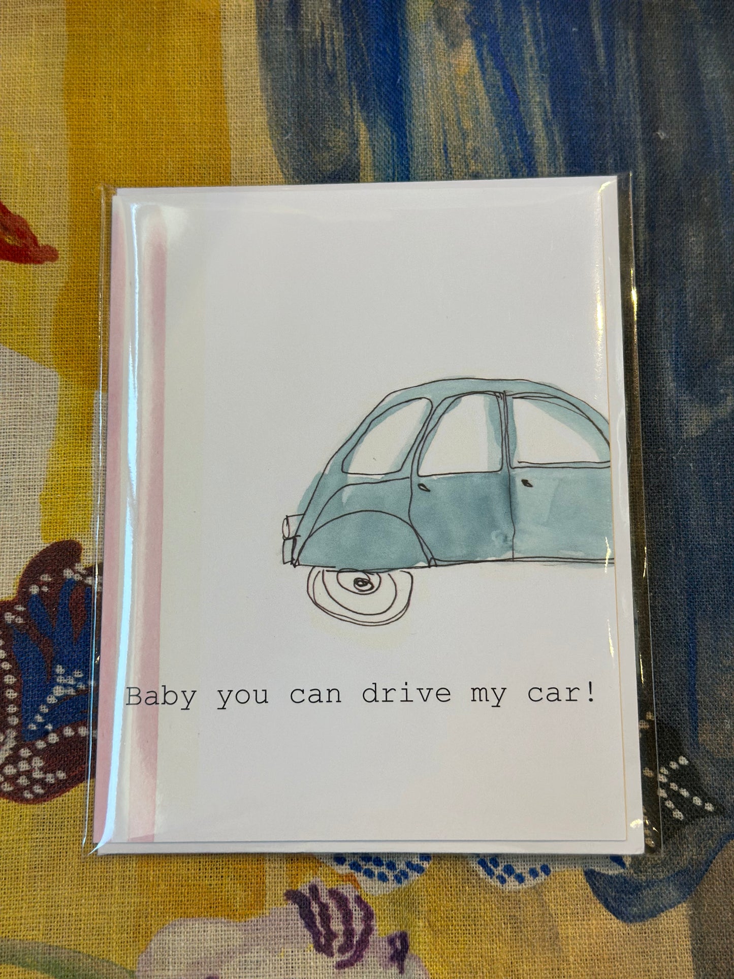 Drive My Car Card