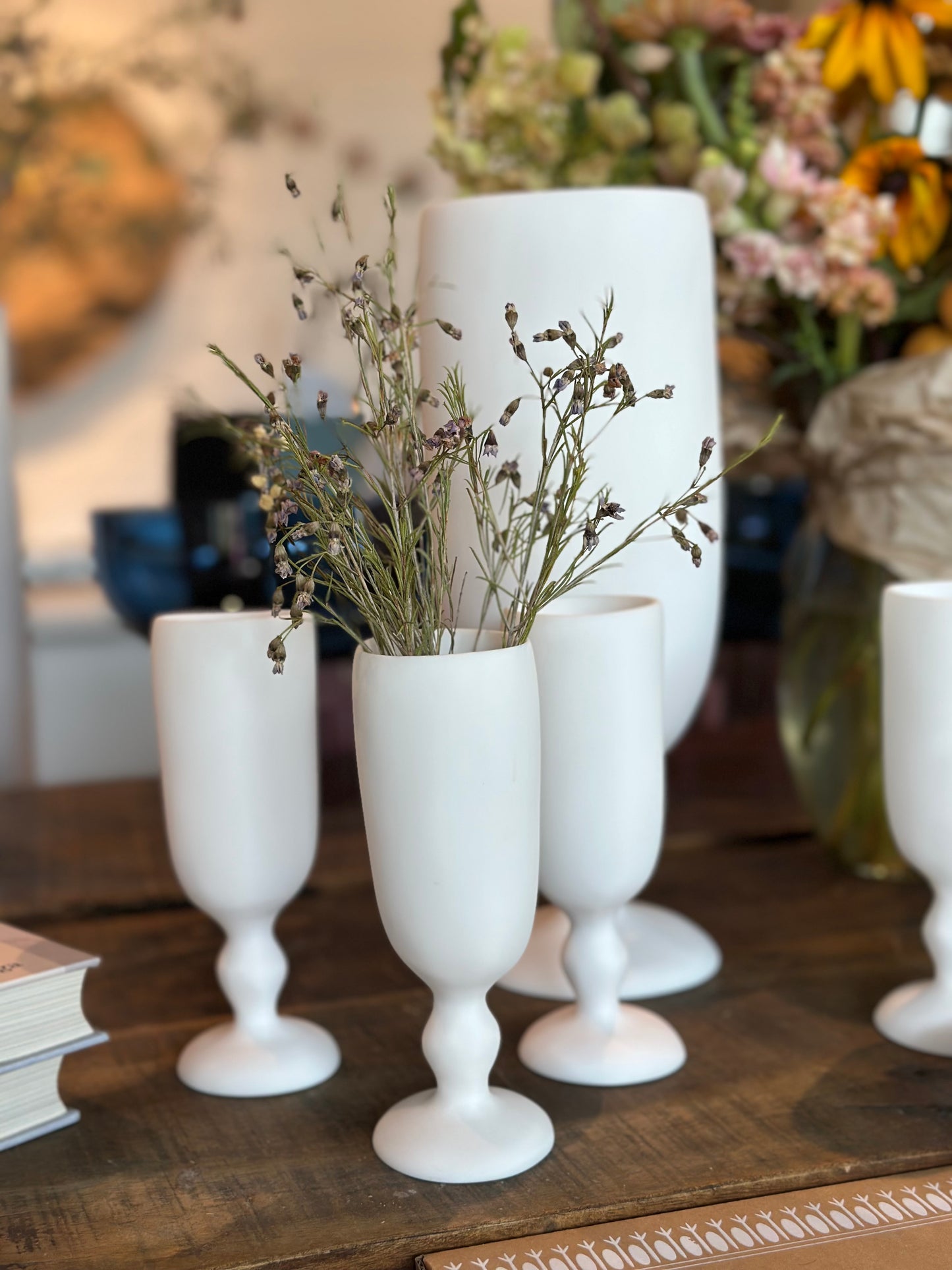 Pedestal Bud Vase