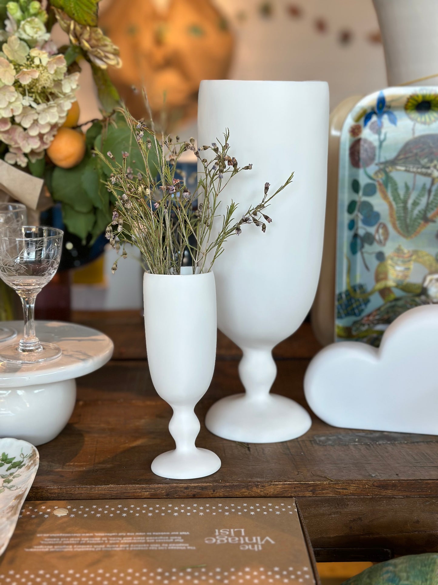 Pedestal Bud Vase