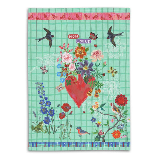Tea Towel Mon Coeur