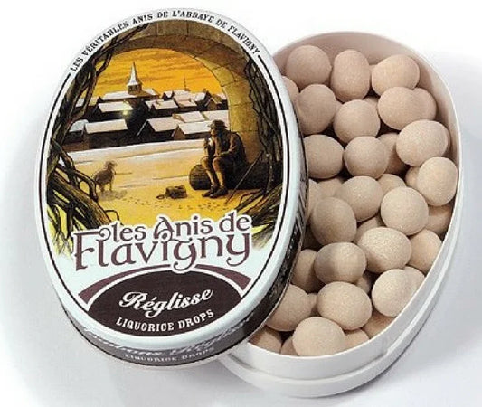 Anis De Flavigny Candies in Oval Tins: Licorice