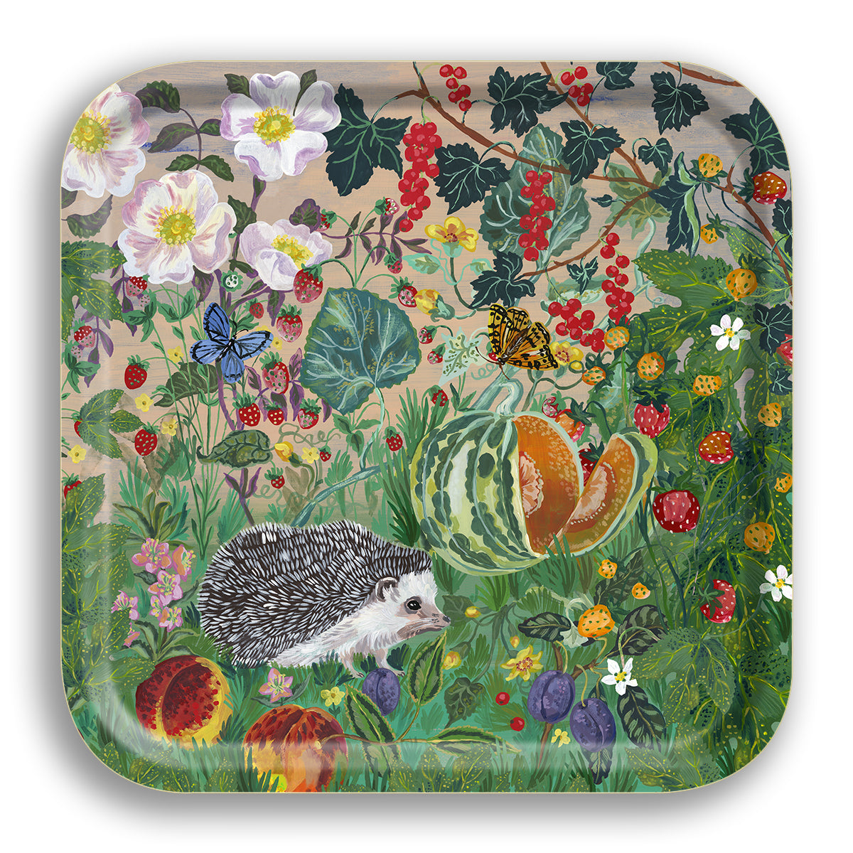 Tray Mes Ami Du Potager Square