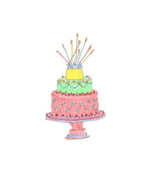Big Cake Card