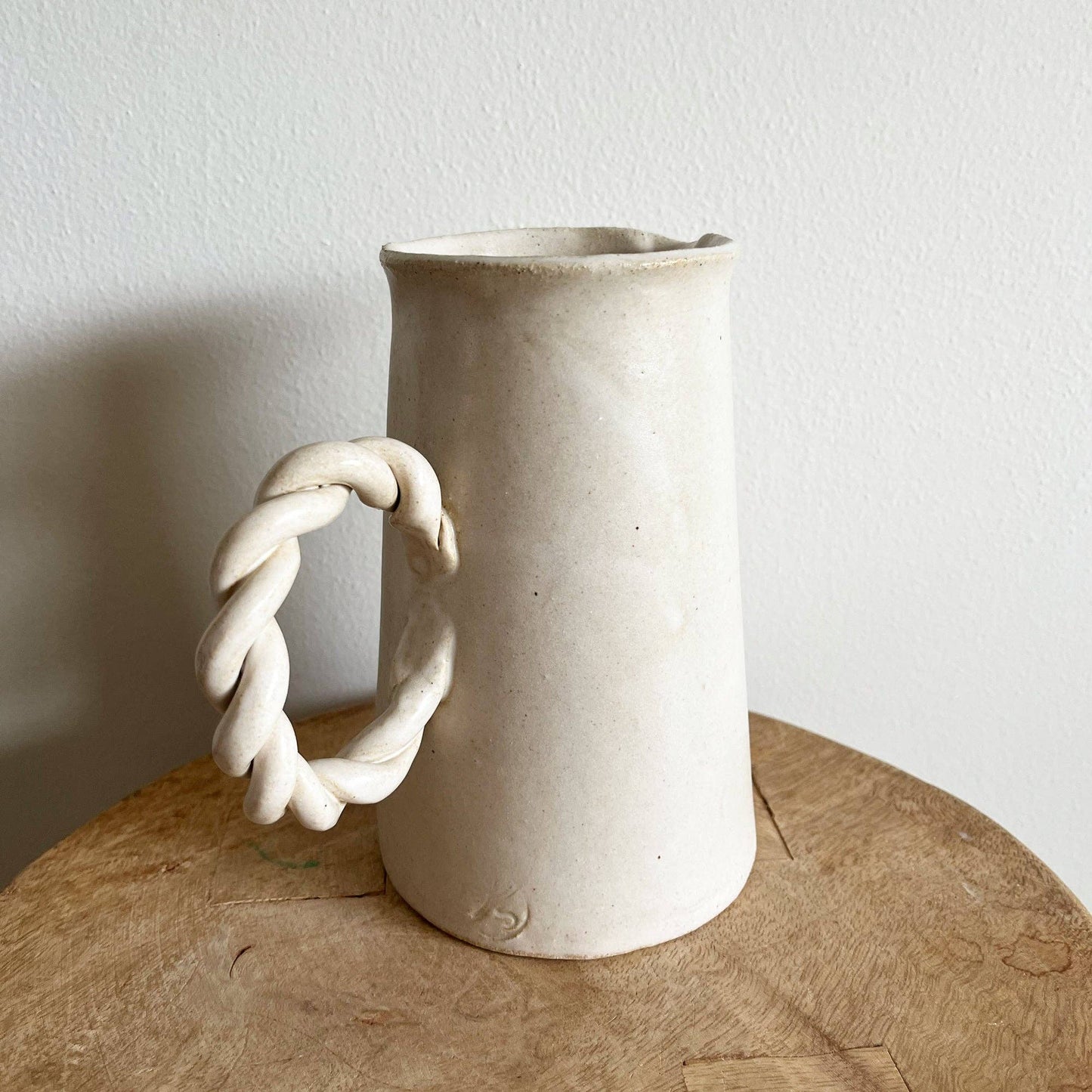Braid Handle Pitcher: Tall