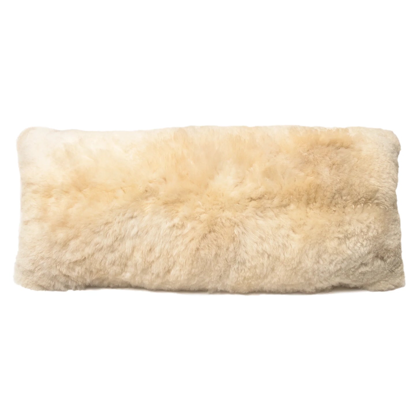 Alpaca XL Lumbar Pillow Champagne