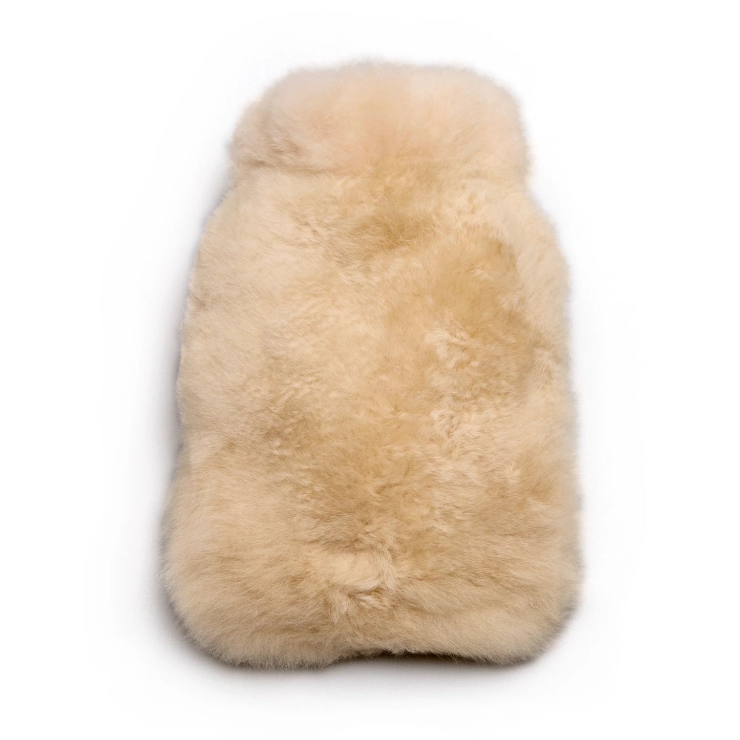 Alpaca Hot Water Bottle Champagne
