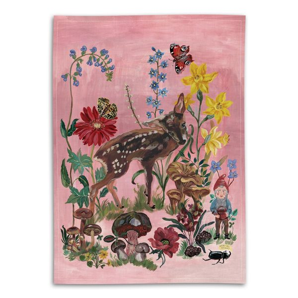 Tea Towel Bambi