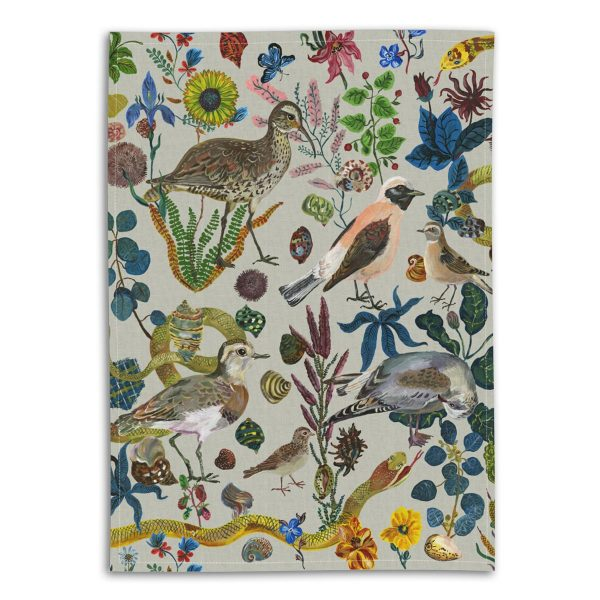 Tea Towel Birds in the Dunes