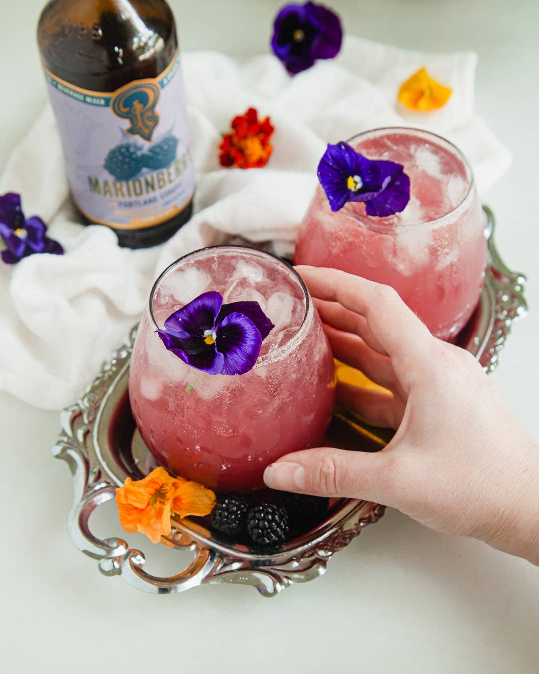 Marionberry Syrup 12oz - cocktail / mocktail mixer