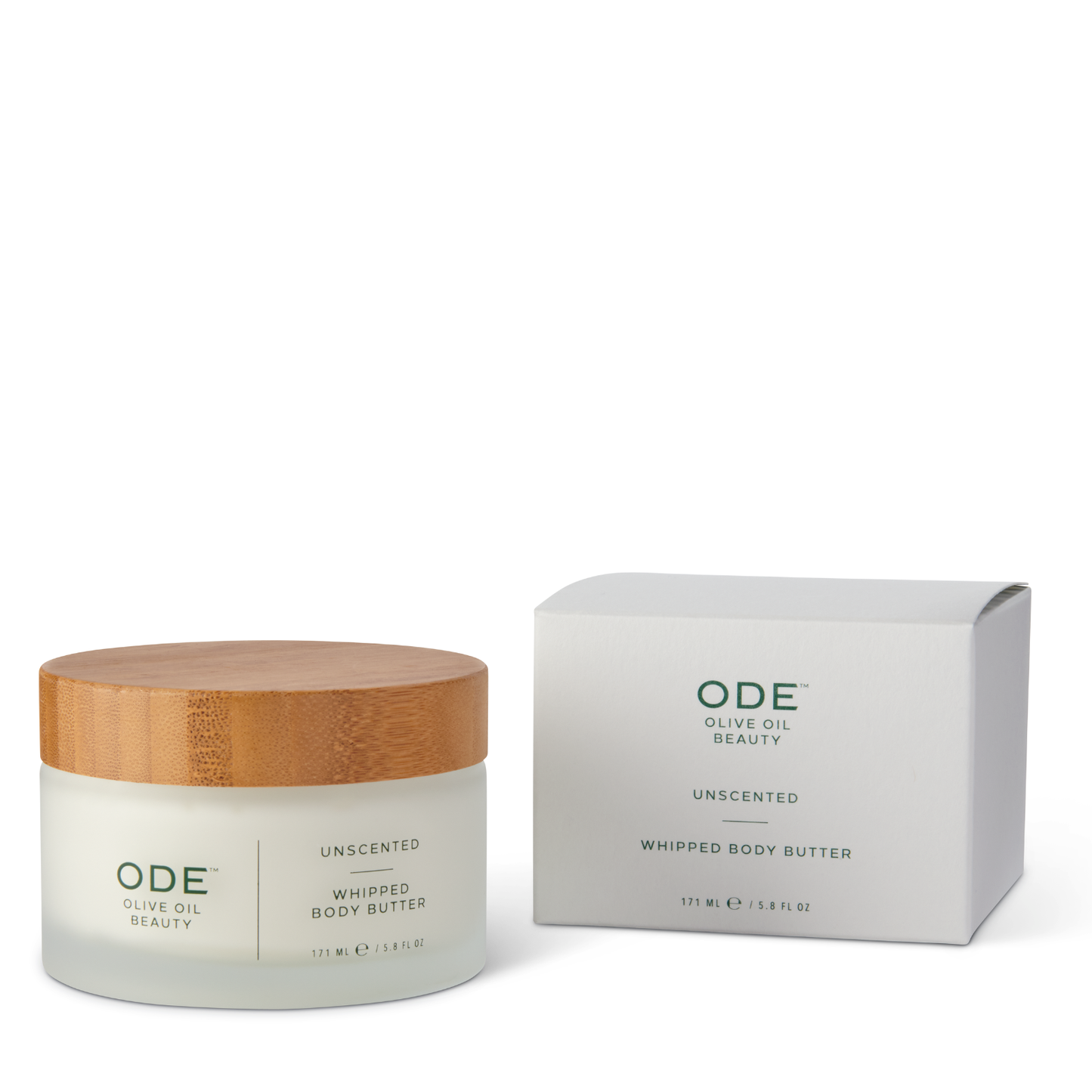 ODE Olive Oil Beauty Whipped Body Butter-UNSCENTED 5.8 FL OZ