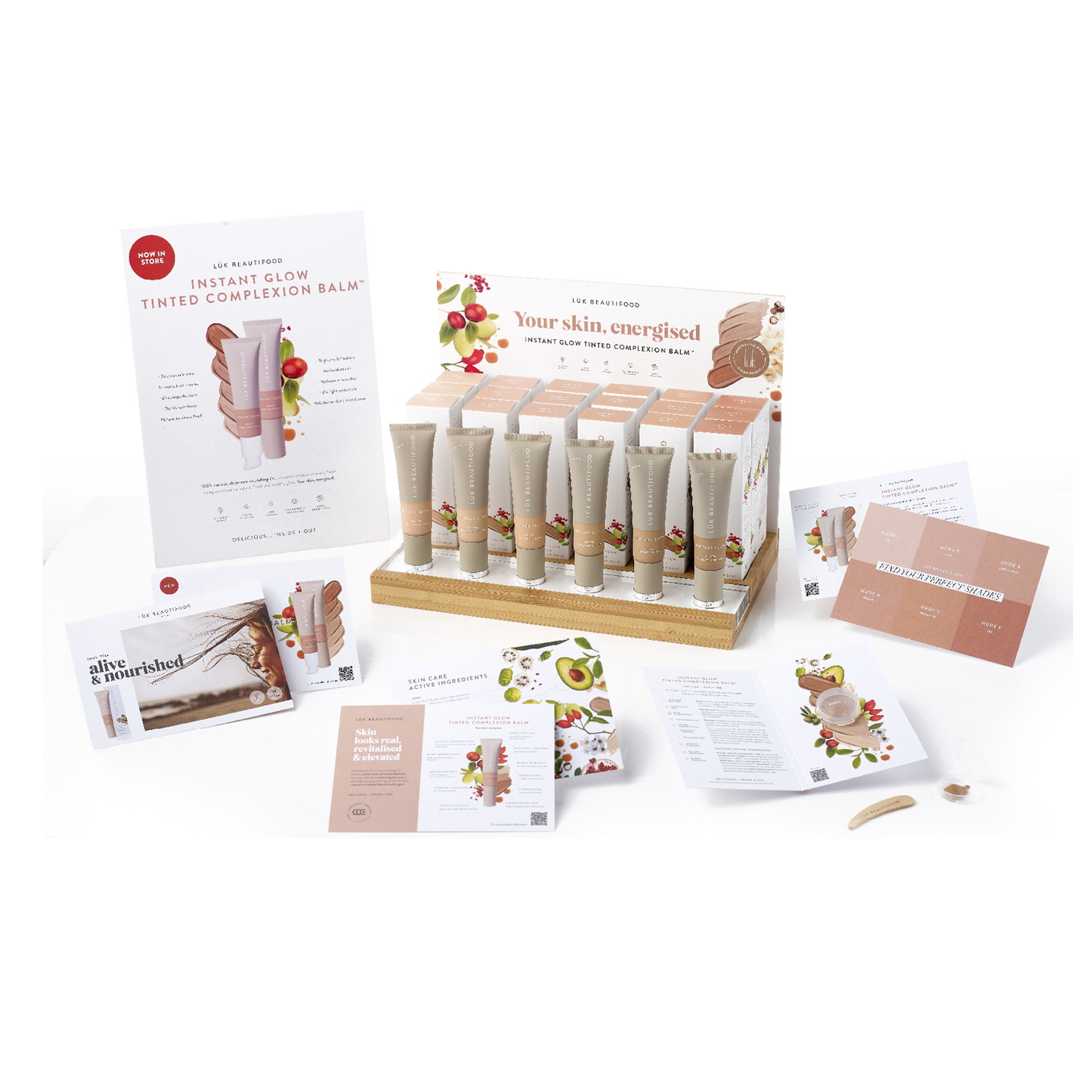 NUDE 4 (Medium) - Instant Glow Tinted Complexion Balm 30ml