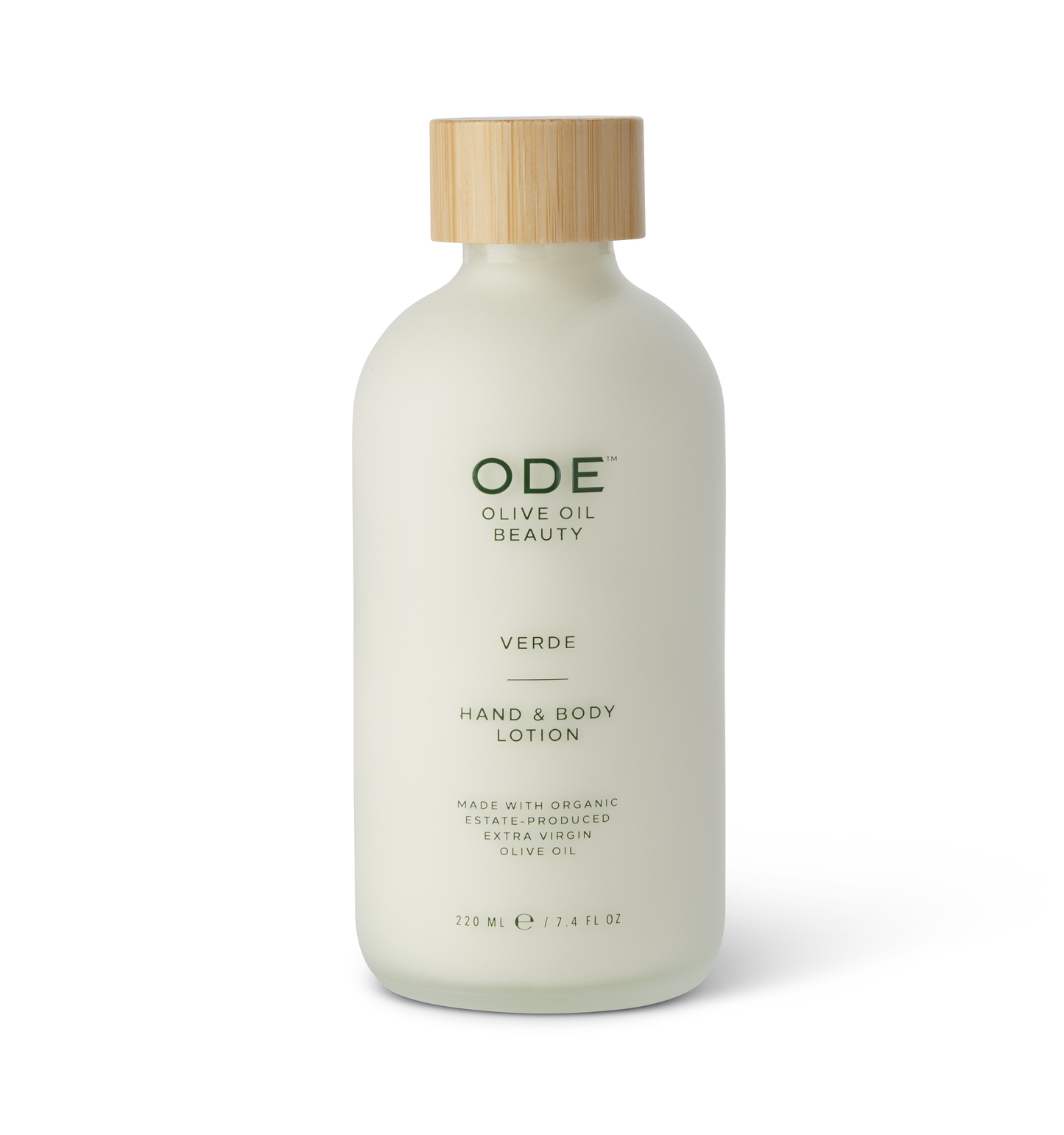 ODE Olive Oil Beauty Hand & Body Lotion - Verde 7.4 FL OZ