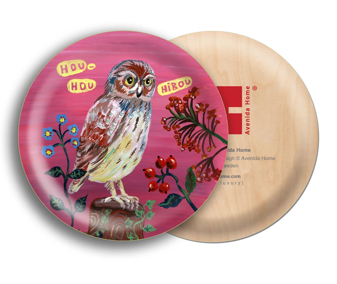 Mini Tray Hou Hou (Owl)