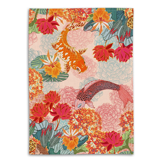 Tea Towel Lotus