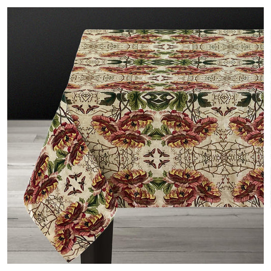 Tablecloth Poppy
