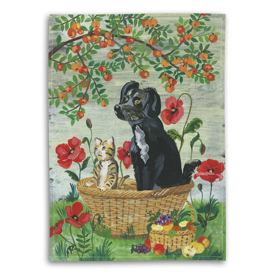 Tea Towel Under the Apple Tree