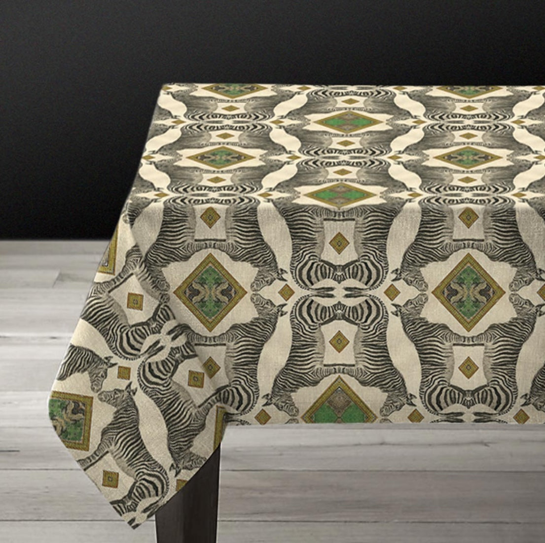 Tablecloth Zebra 58" x 118"