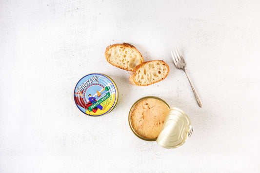 Arroyabe Bonito in Oil - 9.2oz Round Tin