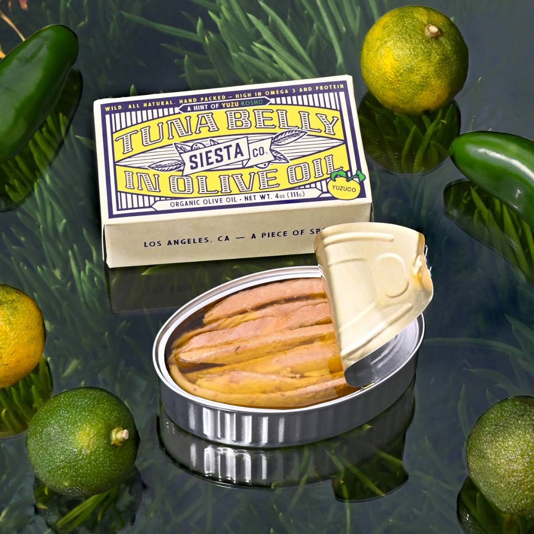Tuna Belly in Yuzu Kosho