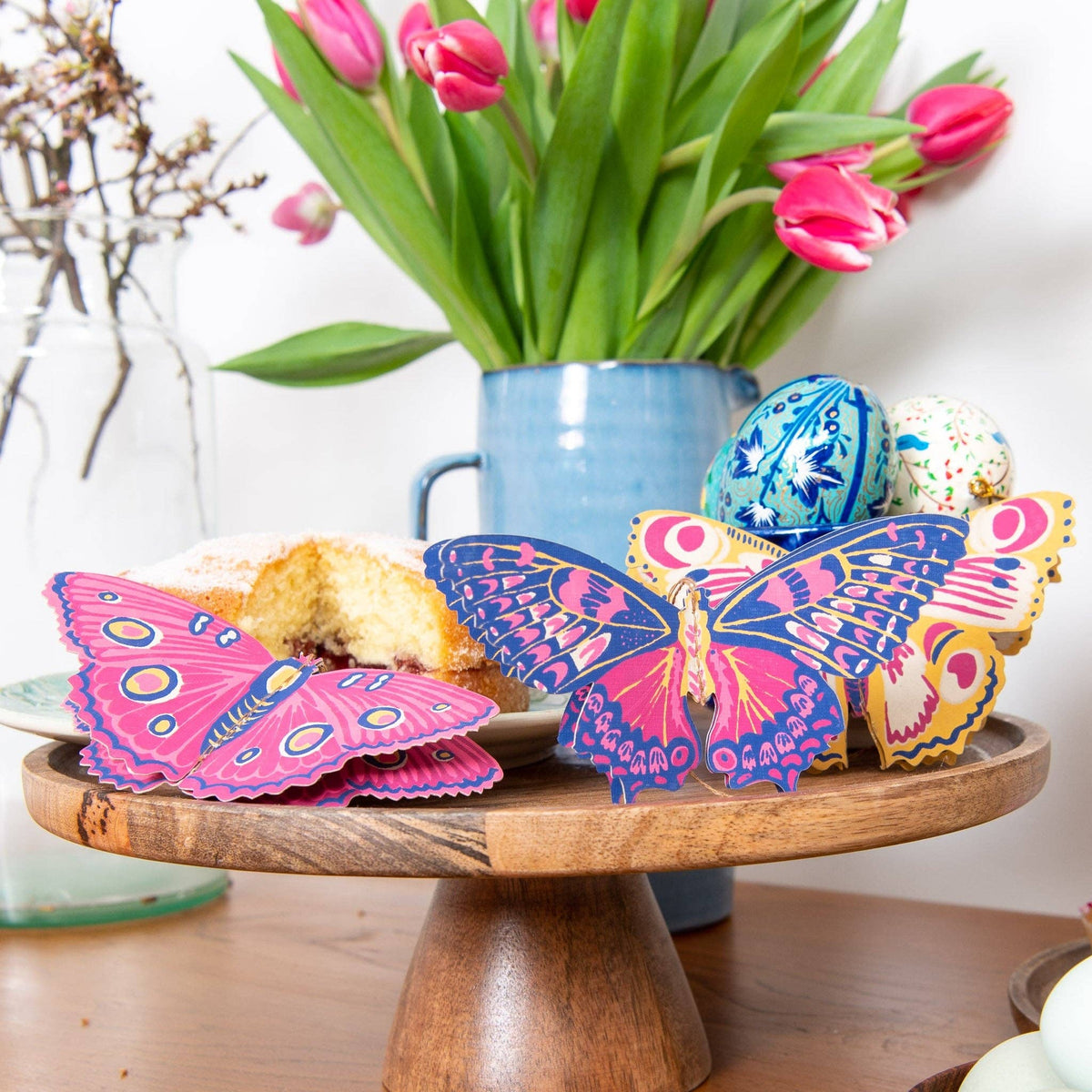 BUTTERFLIES PAPER ORNAMENTS