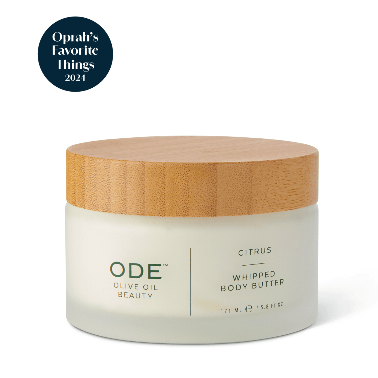 ODE Olive Oil Beauty Whipped Body Butter - CITRUS 5.8 FL OZ